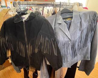 WOMEN’S LEATHER FRINGE JACKETS