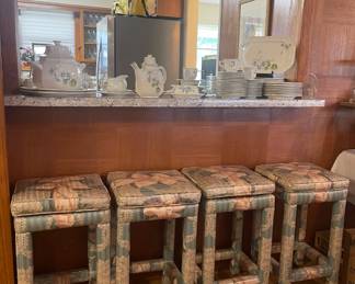 UPHOLSTERED BARSTOOLS-HAVE 4