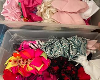 LITTLE GIRLS RIBBONS AND BOWS