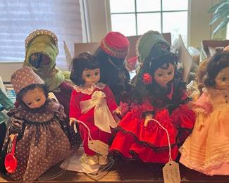 SO MANY PRECIOUS MADAME ALEXANDER DOLLS