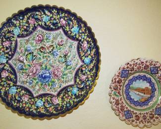 Persian enamel ware