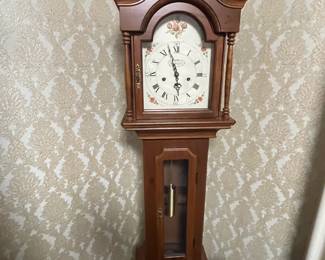 Grandfather style repro clock