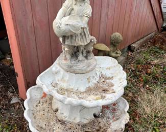 3 piece fountain setup