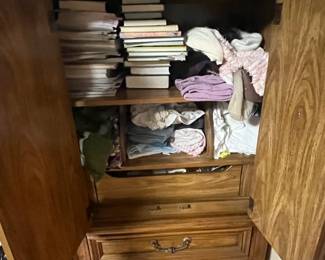 Books and clothes