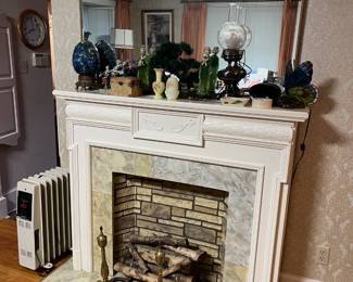 Faux fireplace (non-electric)