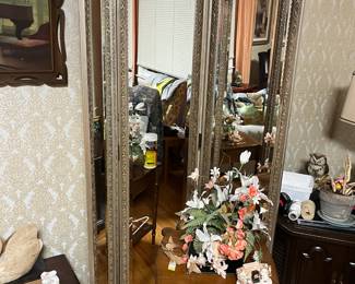 mirrored room divider