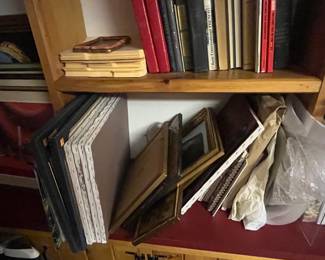 more canvases and frames