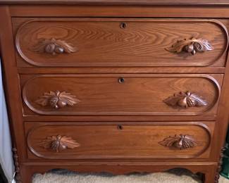 Antique Victorian Eastlake dresser