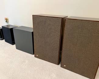 Jensen floor speakers and LG subwoofer