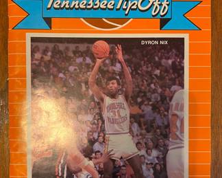 Vintage Tennessee Tip Off magazine