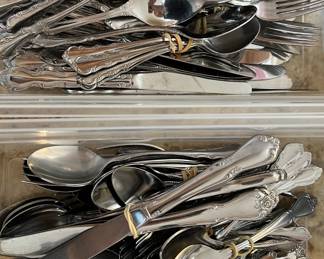 Assorted flatware