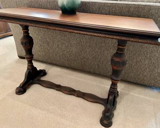 Vintage Jacobean console table