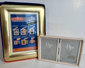 Assorted picture frames (new)