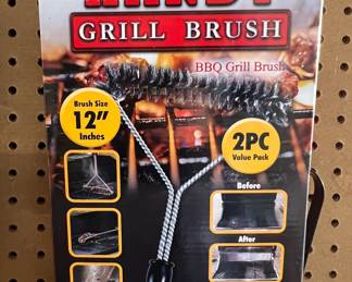 Handy grill brush (new)