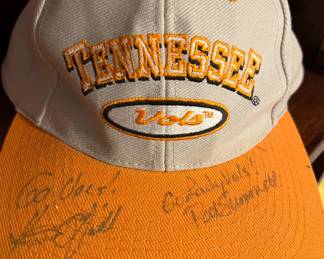 UT Vols signed ball cap