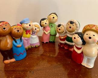 1958 World's Fair "It's a Small World" figurines