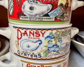 Vintage soup bowls
