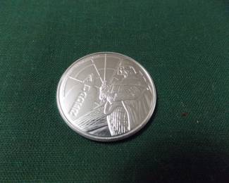 Darth Vader Silver Coin