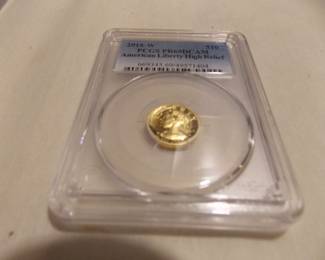 Gold coin High Relief 