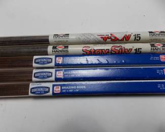 Brazing rods reduced