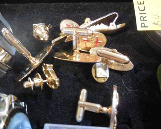 Cuff Links and Tie Clips