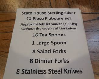 Sterling Silver Flatware