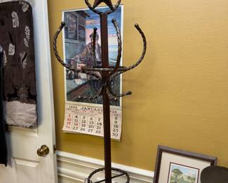 Texas Star Standing Coat Rack