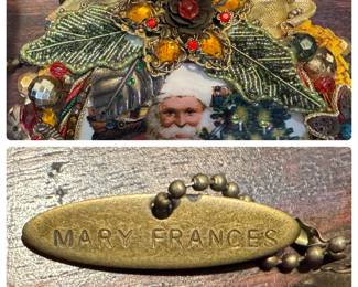 Mary Frances Santa Purse