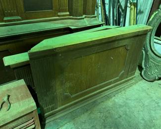 Ellis County Courthouse Judge's Back Bar and Desk