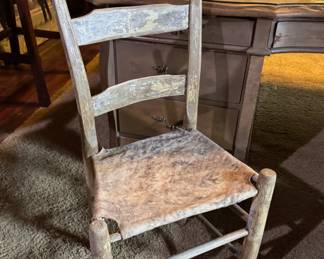 Rawhide Seat Side Chair