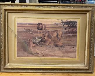 Bob Kuhn Signed/Numbered Print Framed