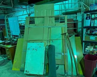 Bathroom Door Assembly