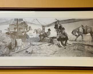 "Vista Caliente" Signed/Numbered Print Framed