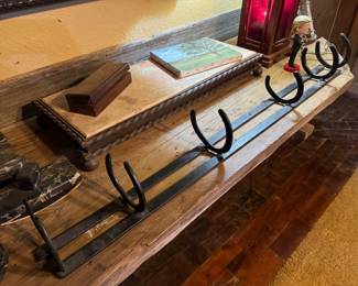 Horse Shoe Hat Rack