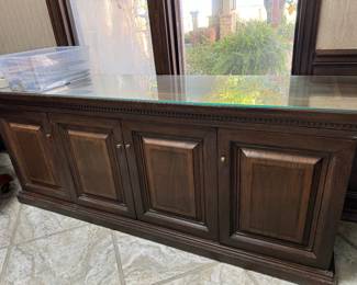 Alex Stuart Design Desk and Credenza