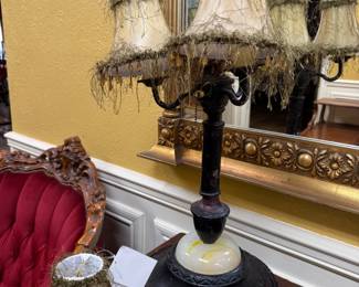 3-Light Electric Table Lamp