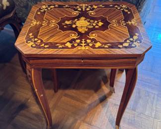 Small Inlaid Table