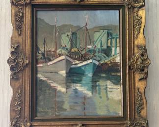 Rhoda Lewis Original Framed