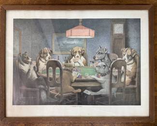 "A Friend in Need" Framed Print