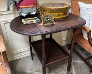 Drop Leaf Tea Cart
