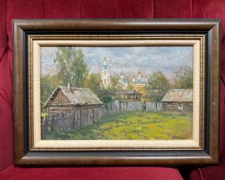 Original from Russia Framed
