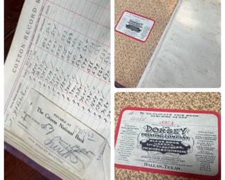 Hillsboro Cotton Record Book