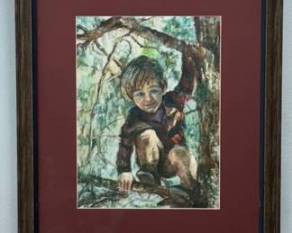 Original Framed by C. Meer