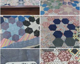 Number five beautiful hexastar quilt dress prints and feed sacks quilts are 60% off