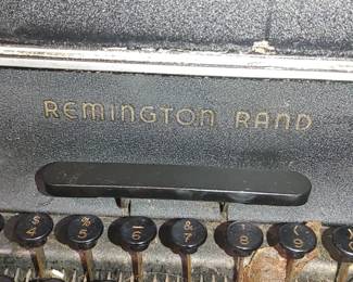 Remington typewriter