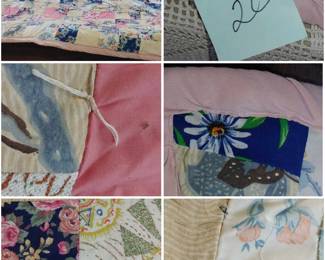Beautiful Rose quilt with ties 60% off