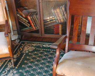 Pretty Victorian and antique rockers