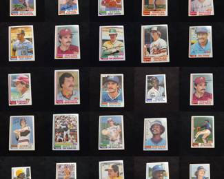 Baseball cards