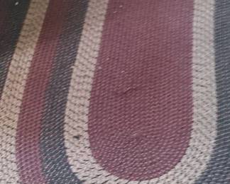 Vintage hooked rug