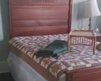 Quilt for sale bed belongs to the new owner